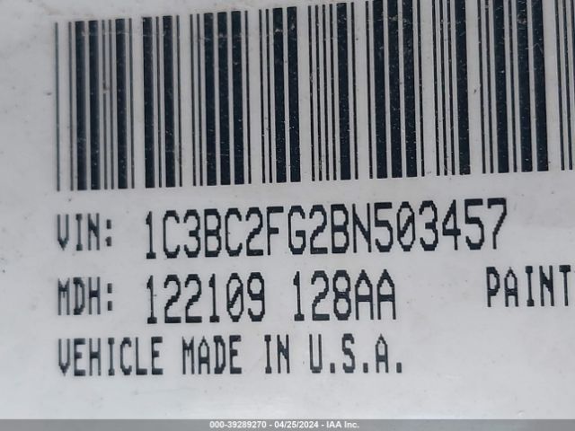 Photo 8 VIN: 1C3BC2FG2BN503457 - CHRYSLER 200 