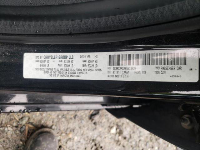 Photo 9 VIN: 1C3BC2FG2BN516628 - CHRYSLER 200 LIMITE 