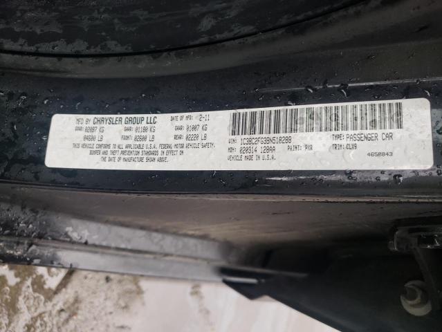 Photo 9 VIN: 1C3BC2FG3BN518288 - CHRYSLER 200 LIMITE 