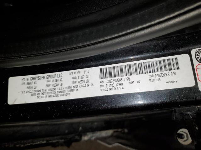 Photo 11 VIN: 1C3BC2FG4BN517778 - CHRYSLER 200 LIMITE 