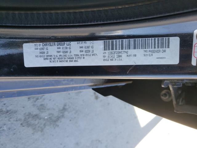 Photo 9 VIN: 1C3BC2FG5BN517742 - CHRYSLER 200 LIMITE 