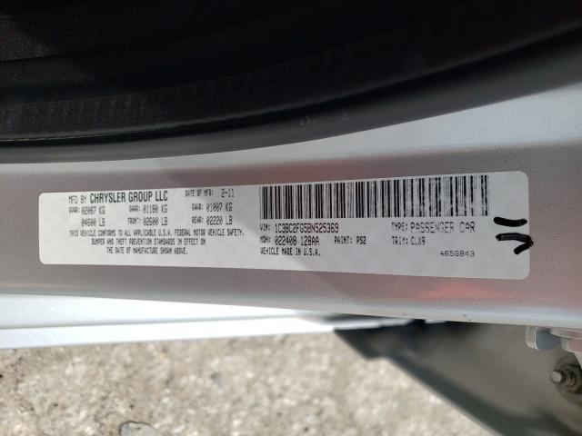 Photo 9 VIN: 1C3BC2FG5BN525369 - CHRYSLER 200 LIMITE 