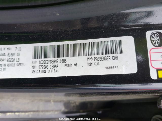 Photo 8 VIN: 1C3BC2FG5BN611085 - CHRYSLER 200 