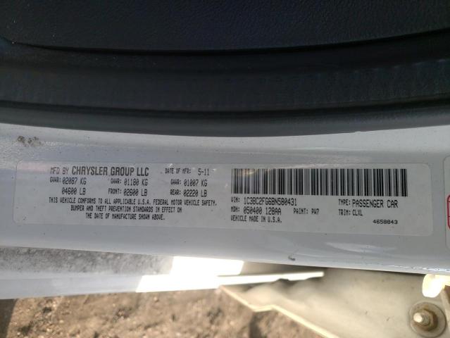 Photo 11 VIN: 1C3BC2FG6BN580431 - CHRYSLER 200 LIMITE 