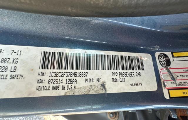 Photo 9 VIN: 1C3BC2FG7BN618037 - CHRYSLER 200 