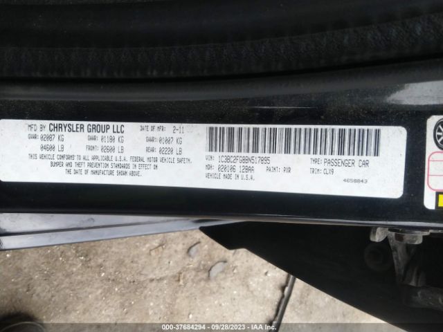 Photo 8 VIN: 1C3BC2FG8BN517895 - CHRYSLER 200 