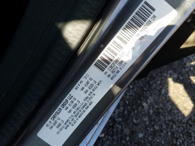 Photo 9 VIN: 1C3BC2FG8BN616099 - CHRYSLER 200 LIMITE 