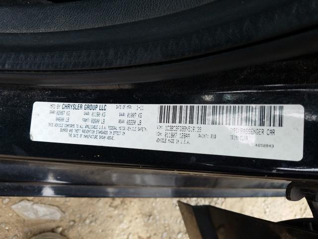 Photo 9 VIN: 1C3BC2FG9BN516139 - CHRYSLER 200 LIMITE 