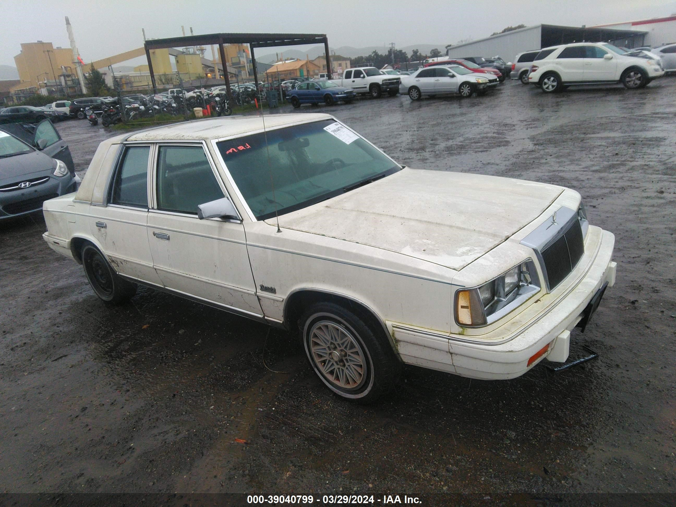 Photo 0 VIN: 1C3BC56EXHF325784 - CHRYSLER LE BARON 