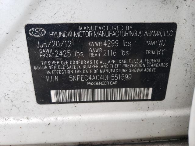 Photo 11 VIN: 1C3BC6634KD412751 - HYUNDAI SONATA 