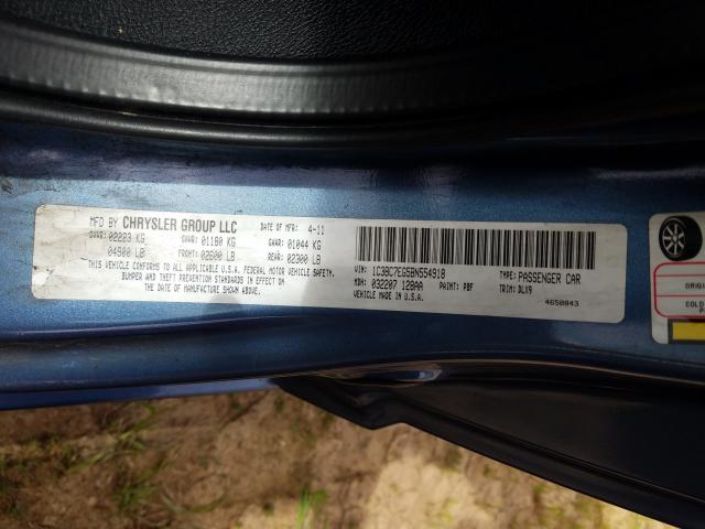 Photo 9 VIN: 1C3BC7EG5BN554918 - CHRYSLER 200 LIMITE 