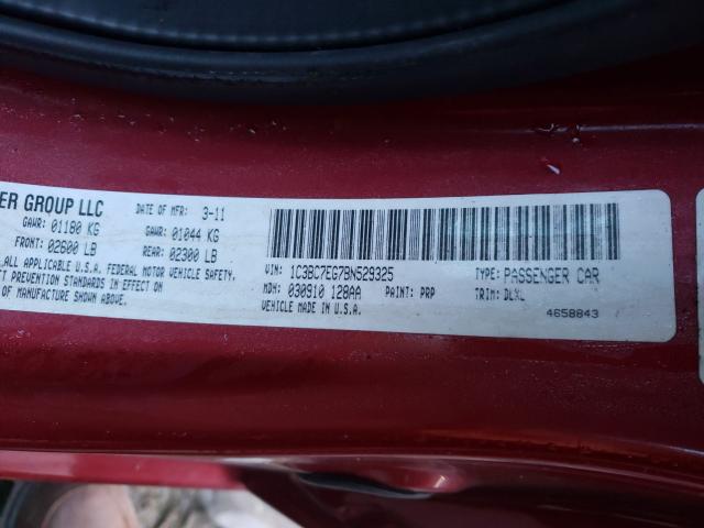 Photo 9 VIN: 1C3BC7EG7BN529325 - CHRYSLER 200 LIMITE 