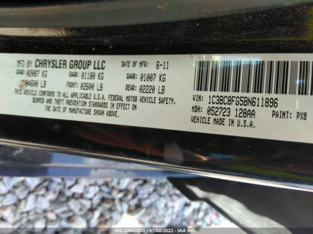 Photo 8 VIN: 1C3BC8FG5BN611896 - CHRYSLER 200 