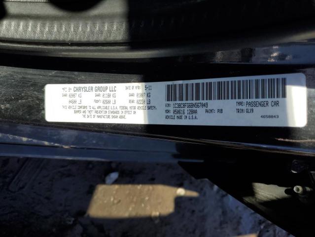 Photo 11 VIN: 1C3BC8FG6BN567049 - CHRYSLER 200 