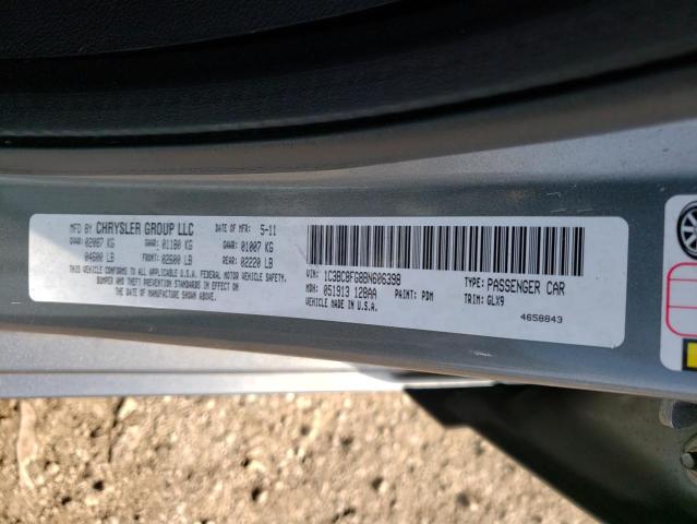 Photo 9 VIN: 1C3BC8FG8BN606398 - CHRYSLER 200 S 