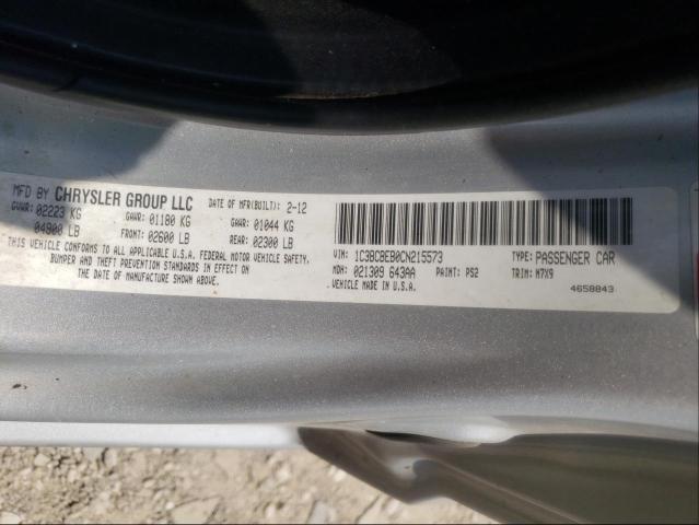 Photo 9 VIN: 1C3BCBEB0CN215573 - CHRYSLER 200 TOURIN 