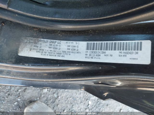 Photo 8 VIN: 1C3BCBEB1CN115840 - CHRYSLER 200 