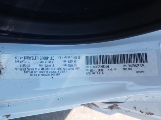 Photo 9 VIN: 1C3BCBEG2DN553909 - CHRYSLER 200 TOURIN 