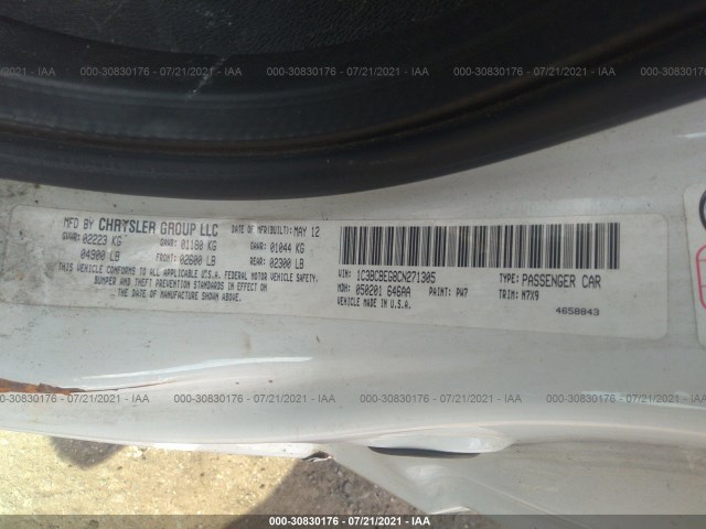 Photo 8 VIN: 1C3BCBEG8CN271305 - CHRYSLER 200 