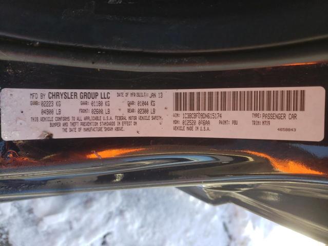 Photo 11 VIN: 1C3BCBFG9DN615174 - CHRYSLER 200 LIMITE 