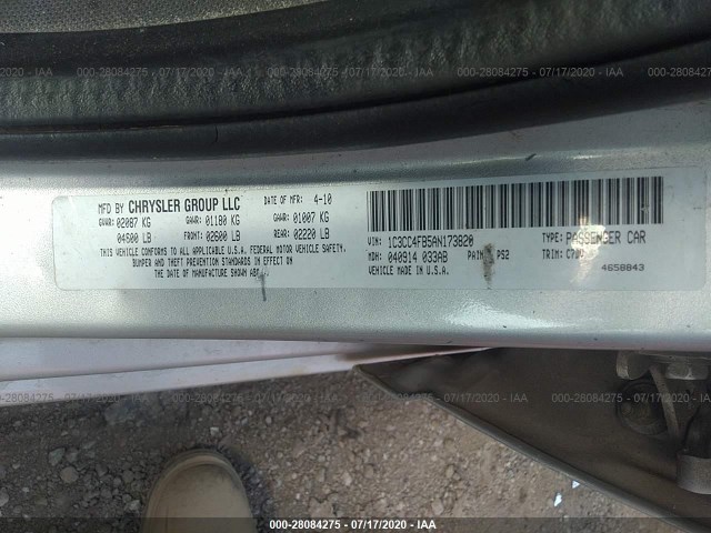 Photo 8 VIN: 1C3CC4FB5AN173820 - CHRYSLER SEBRING 