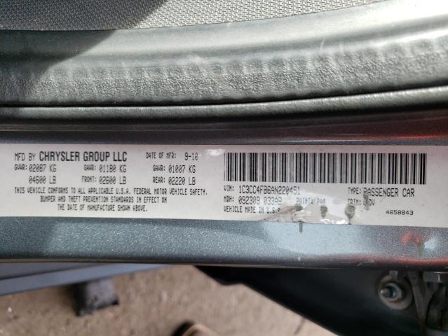 Photo 9 VIN: 1C3CC4FB6AN220451 - CHRYSLER SEBRING TO 