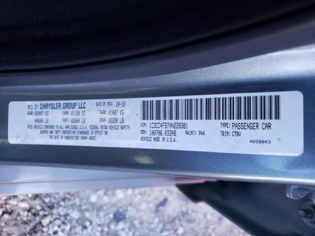 Photo 9 VIN: 1C3CC4FB7AN228381 - CHRYSLER SEBRING TO 