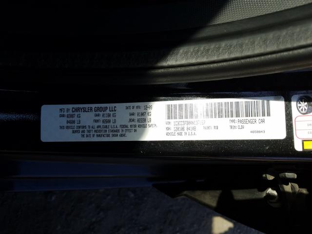 Photo 9 VIN: 1C3CC5FB0AN137667 - CHRYSLER SEBRING LI 