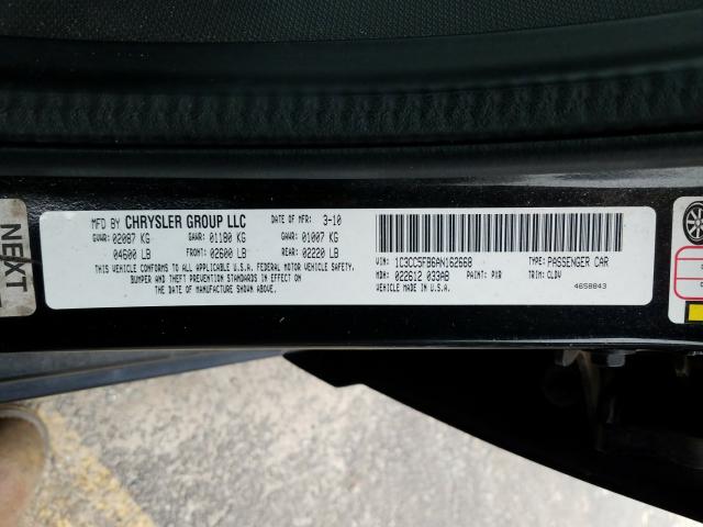 Photo 9 VIN: 1C3CC5FB6AN162668 - CHRYSLER SEBRING LI 