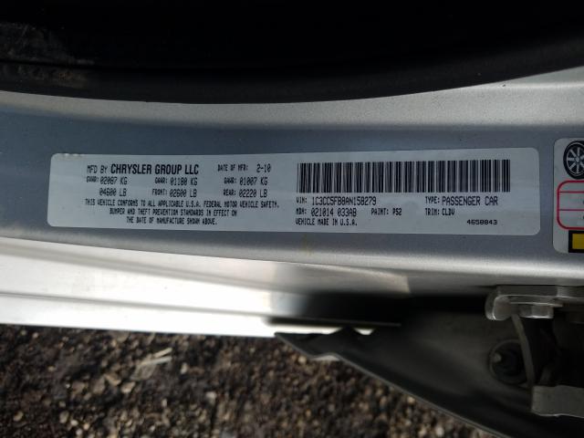 Photo 9 VIN: 1C3CC5FB8AN158279 - CHRYSLER SEBRING LI 