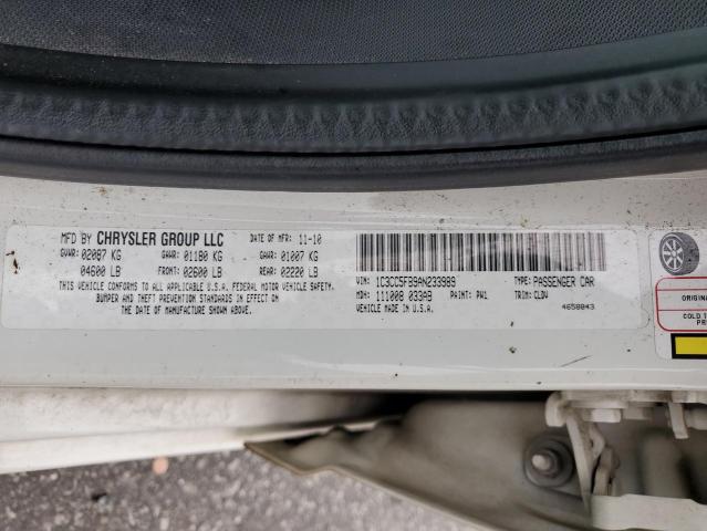 Photo 11 VIN: 1C3CC5FB9AN233989 - CHRYSLER SEBRING LI 