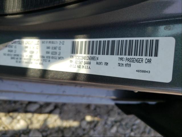 Photo 9 VIN: 1C3CCBAB1CN208514 - CHRYSLER 200 LX 