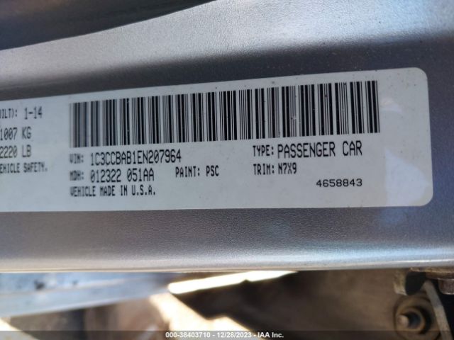 Photo 8 VIN: 1C3CCBAB1EN207964 - CHRYSLER 200 