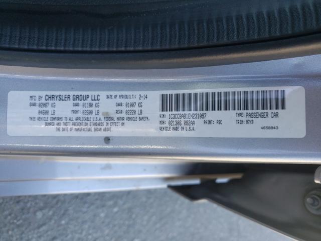 Photo 9 VIN: 1C3CCBAB1EN231097 - CHRYSLER 200 LX 