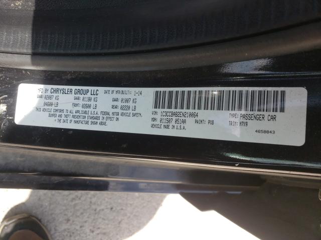 Photo 9 VIN: 1C3CCBAB2EN210064 - CHRYSLER 200 LX 