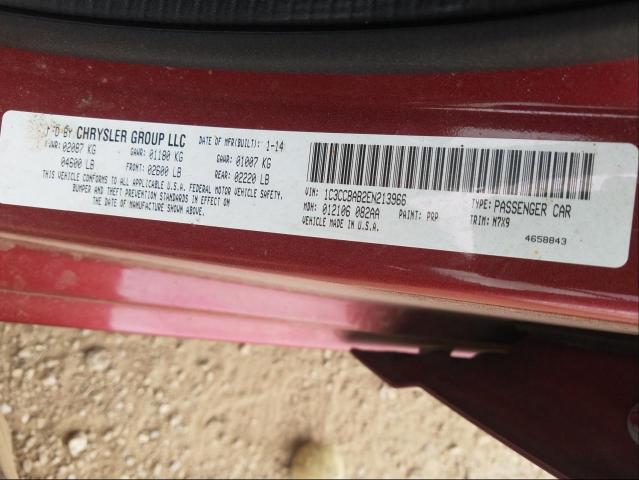 Photo 9 VIN: 1C3CCBAB2EN213966 - CHRYSLER 200 LX 