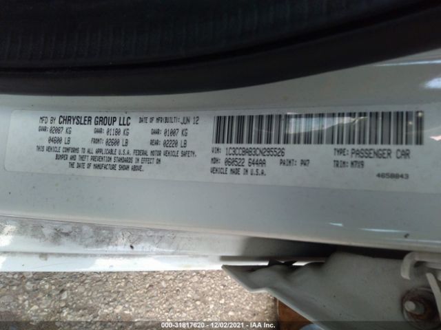 Photo 8 VIN: 1C3CCBAB3CN295526 - CHRYSLER 200 