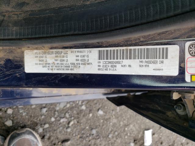 Photo 9 VIN: 1C3CCBAB3EN205617 - CHRYSLER 200 LX 