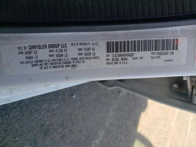 Photo 9 VIN: 1C3CCBAB4DN764267 - CHRYSLER 200 LX 