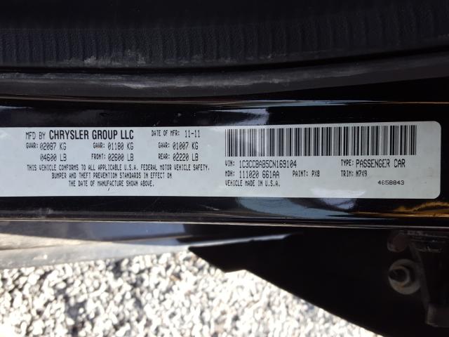 Photo 9 VIN: 1C3CCBAB5CN169104 - CHRYSLER 200 LX 