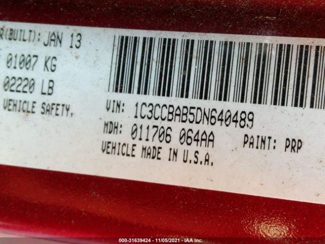 Photo 8 VIN: 1C3CCBAB5DN640489 - CHRYSLER 200 