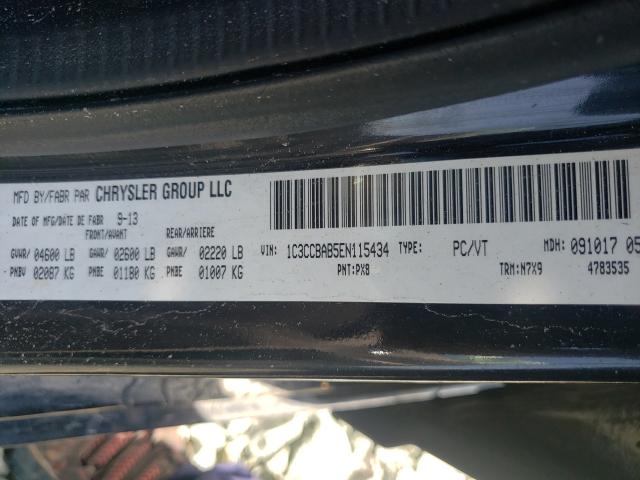 Photo 9 VIN: 1C3CCBAB5EN115434 - CHRYSLER 200 LX 