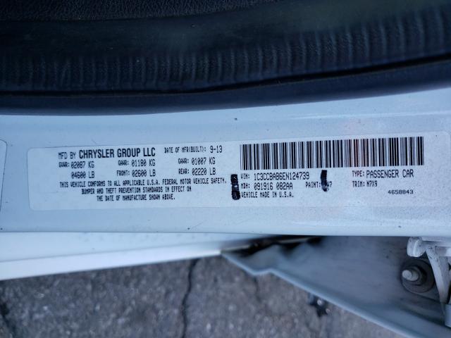 Photo 9 VIN: 1C3CCBAB6EN124739 - CHRYSLER 200 LX 