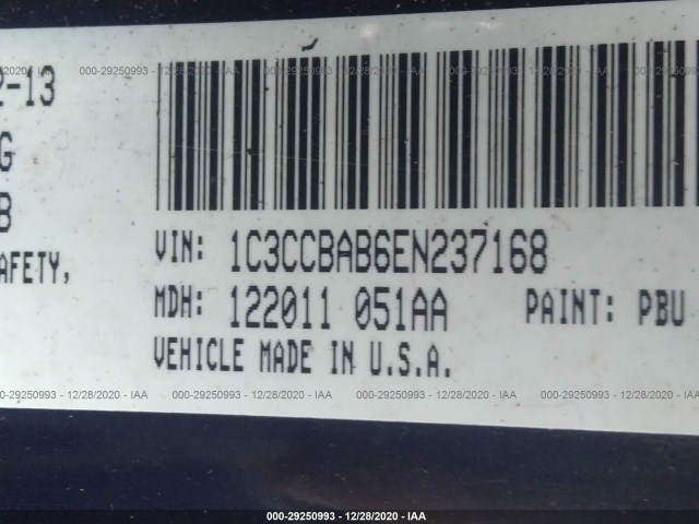 Photo 8 VIN: 1C3CCBAB6EN237168 - CHRYSLER 200 