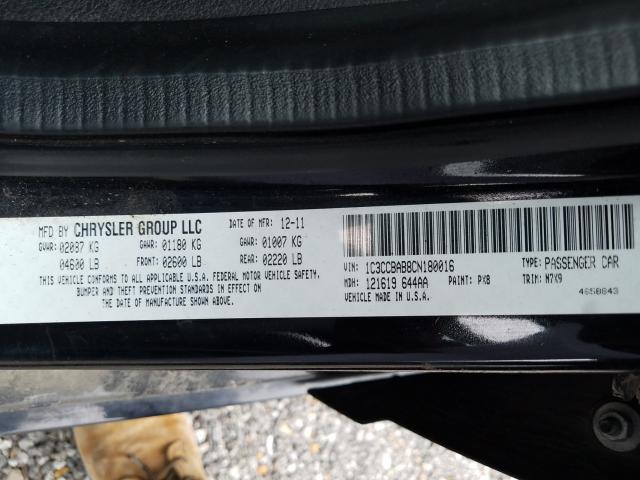 Photo 9 VIN: 1C3CCBAB8CN180016 - CHRYSLER 200 LX 