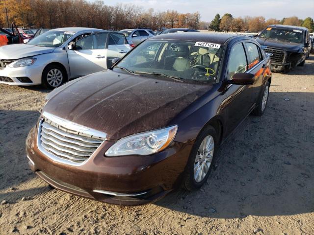 Photo 1 VIN: 1C3CCBAB8CN302115 - CHRYSLER 200 LX 