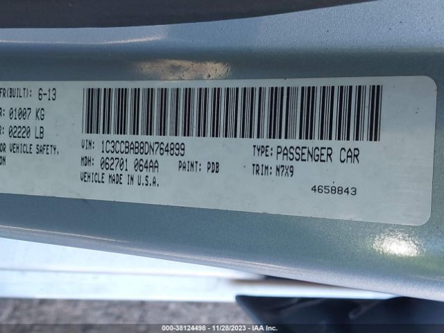 Photo 8 VIN: 1C3CCBAB8DN764899 - CHRYSLER 200 