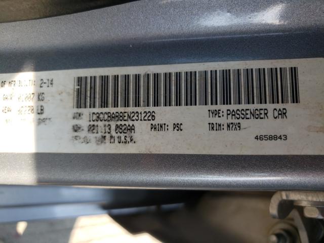 Photo 9 VIN: 1C3CCBAB8EN231226 - CHRYSLER 200 LX 