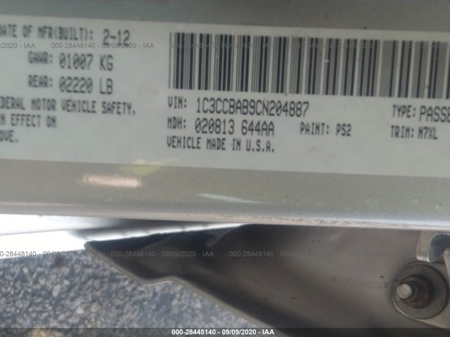 Photo 8 VIN: 1C3CCBAB9CN204887 - CHRYSLER 200 