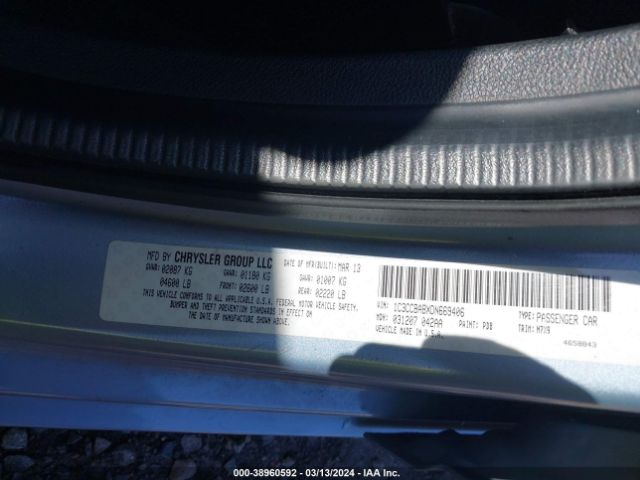 Photo 8 VIN: 1C3CCBABXDN669406 - CHRYSLER 200 